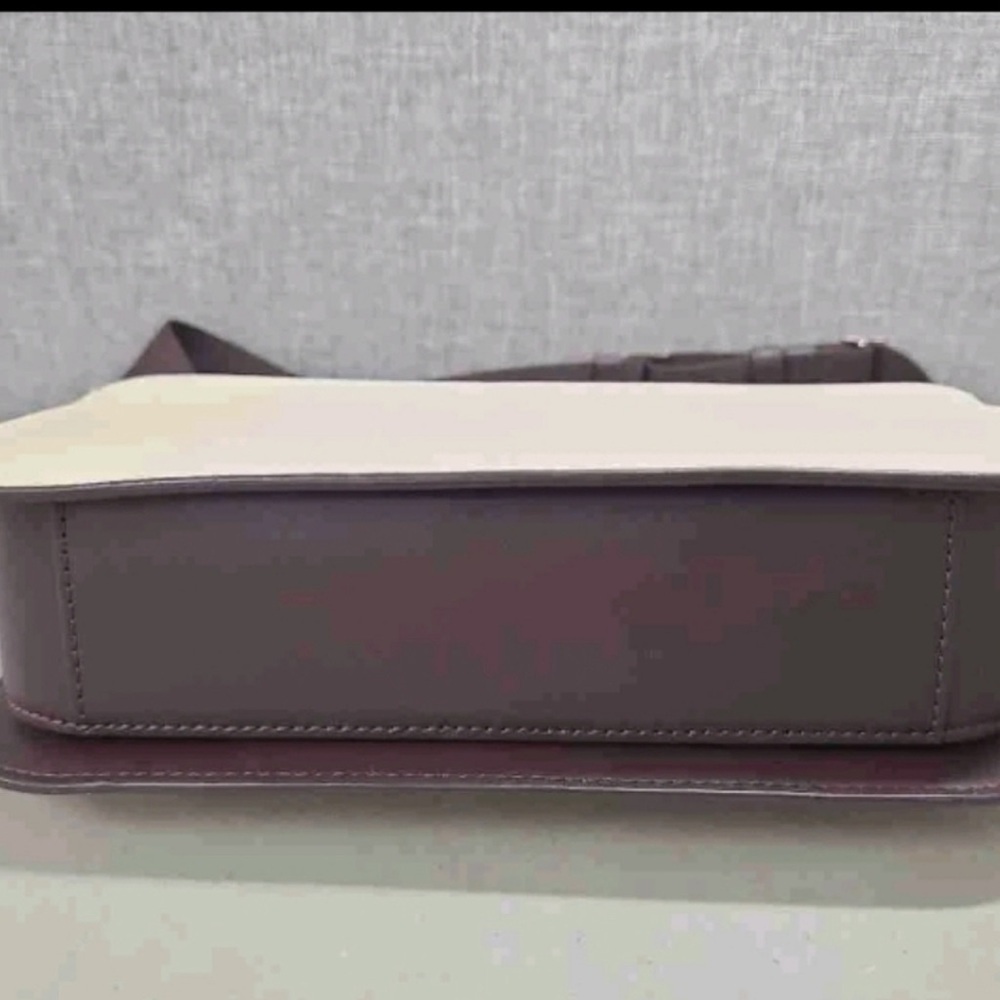 Kate Spade-Audrey Flap Colorblock Crossbody Bag (Neutral 🤎🤍)NWOT - Picture 10 of 12